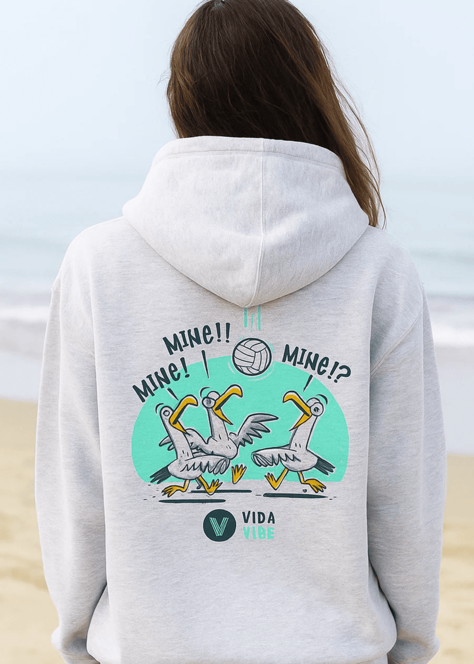 Mine Mine Mine Volleyball Hoodie